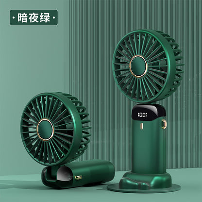 🌀 CoolAura™ クールオーラ™ | アロマと涼しさを一台で！ポータブル＆デジタル設計