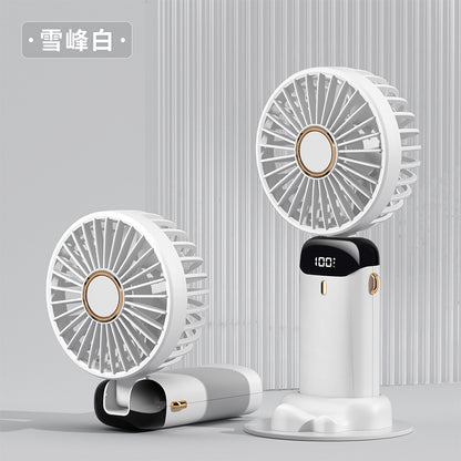 🌀 CoolAura™ クールオーラ™ | アロマと涼しさを一台で！ポータブル＆デジタル設計